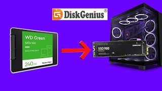 Clone Windows 11 SSD Drive to Another SSD NVMe Drive with DiskGenius Easy StepbyStep Guide [upl. by Eihs]