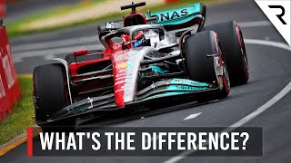 Why F1 porpoising is a disaster for Mercedes but not for Ferrari [upl. by Affay]