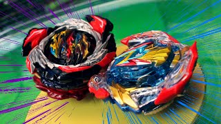 TODOS LOS ATAQUES DE VALTRYEK EN LA VIDA REAL Beyblade Burst  NeozBey [upl. by Retep642]