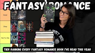 Fantasy Romance Tier Rank 2024  Discover the Best Fantasy Romance Books of 2024💖📚 [upl. by Nikolai]