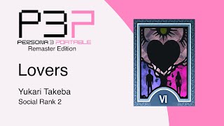 Persona 3 Portable Remaster Lovers Social Link Rank 2 Female Version [upl. by Sedberry554]