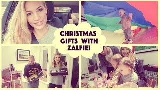 Christmas Gifts with Zalfie  VLOGMAS DAY 24 [upl. by Ruthe550]