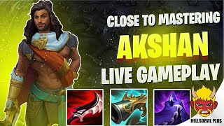 Im Getting Close to Mastering Akshan  Wild Rift HellsDevil Plus Gameplay [upl. by Ahter932]