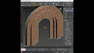 Correct brick arc texturing  3Ds Max Tutorial [upl. by Aiduan]