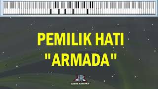 PEMILIK HATI  ARMADA  KARAOKE  NADA RENDAH [upl. by Atsiuqal]