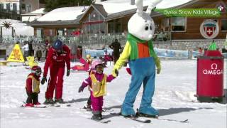 Swiss Ski School  Swiss Snow League  SKI  Swiss Snow Kids Village [upl. by Nirihs]