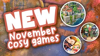 Top COZY games releasing in November and HUGE update news 👀 [upl. by Latrina371]