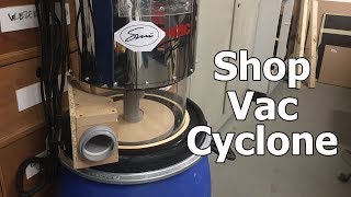 DIY shop vac baffle  cyclone  separator [upl. by Riggs]