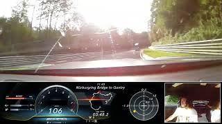 RN 1 Onboard video Nürburgring Bridge to Gantry GTR PRO 0712058 [upl. by Jezreel]