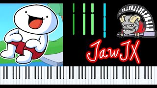 The Odd1sOut  quot Life Is Fun quot Piano Chorus Synthesia Lesson EASY  ft Boyinaband [upl. by Selfridge]