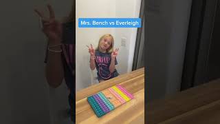 I Can’t Believe I Beat Everleigh 😯🤭  Mrs Bench [upl. by Vowel]