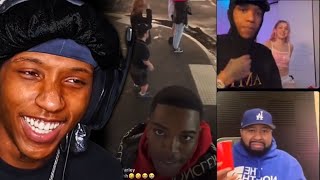 Silky Reacts To quotSanctioned Cord Funny Moments Pt3quot wSanctioned [upl. by Josepha]