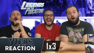 Titans Episode 1x3 quotOriginsquot Reaction  Legends of Podcasting [upl. by Haziza990]