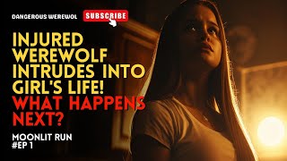 Injured Werewolf Intrudes into Girls Life What Happens Next  Moonlit Run EP 1 [upl. by Nayab]