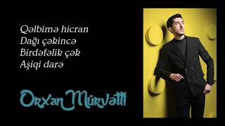 Orxan Murvetli  Eceb miyane Akustik [upl. by Ricki]