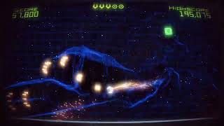 Playing geometry wars video game made in 2005 [upl. by Aitercul]