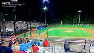 Josh Skowronski Triple  2017 LLWS Delaware vs Maryland [upl. by Wileen487]