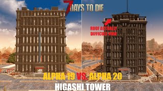 7 Days to Die  Before and After  Higashi Tower [upl. by Valer]