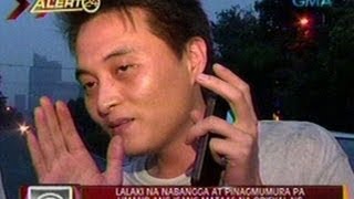 24Oras Lalaki na nabangga at pinagmumura pa umano ang isang mataas na opisyal ng PNP arestado [upl. by Yramanna]