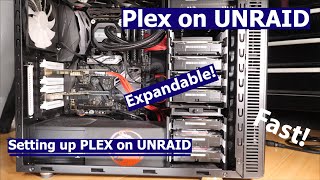 Running Plex on UNRAID First time setup [upl. by Yna]