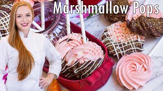 Peach Marshmallow Pops  Perfect for Parties Make in Any Flavor [upl. by Nellak]