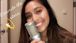 Rewrite the Stars  Greatest Showman Zac Efron Zendaya  short cover by Rachel Arienne [upl. by Venetia]