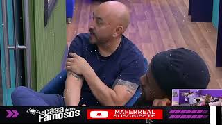 LUPILLO RIVERA SE PREOCUPA POR LO QUE PASO CON ROMEH Y ARIADNA LA CASA DE LOS FAMOSOS 4 EN VIVO [upl. by Indnahc]