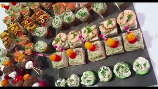 10 canapés apéritifs Apéro Dinatoire Avec Variétés De canapés Salés et verrine ممللحات بالعربية [upl. by Jeni610]