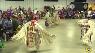 Osage Nation Sovereignty Day 2018 Womens Buckskin Dance Contest [upl. by Ecilahs]