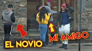 ¡Le doy 1200 Dólares para Besar a su NOVIA en NUEVA YORK Y PASA ESTO😱 Ft Edwin el Capo [upl. by Northington620]