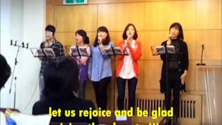 SEM Praise Team  Let Us Rejoice and Be Glad with lyrics [upl. by Toogood]