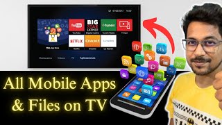 Send Files to Android Smart TV  Transfer  Share APK Files from Android Mobile to Fire TV [upl. by Arabel]