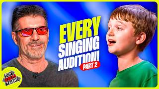 Every Singing Audition EVER on BGT 20092024 PART 2 [upl. by Kcyrred]