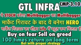 GTL Infra huge penny multibagger stock  Research amp strategy  3 rupees share 100 times return [upl. by Onyx958]