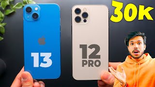 iPhone 13 vs iPhone 12 Pro 2nd Hand YUDH [upl. by Marjana]