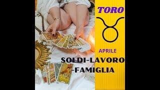 Toro 🍀SOLDI 🍀LAVORO 🍀FAMIGLIA 🍀BENESSERE 🍀PREVISIONI TAROCCHI e Oroscopo APRILE 2022 [upl. by Ellehcam]