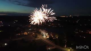 Filming Fireworks With DJI Mini 3 [upl. by Georgi587]