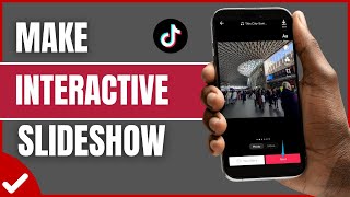 How to Make Interactive Slideshow TikTok  Create a Slidable Slideshow 2024 [upl. by Lytton942]