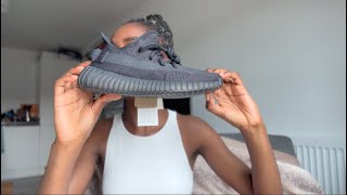 Yeezy 350 ONYX VS BONE Review On Foot [upl. by Nissie]