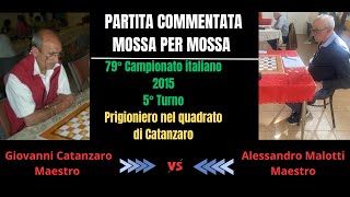 Giovanni Catanzaro vs Alessandro Malotti [upl. by Ahsenrad]