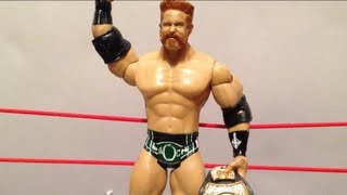 WWE JAKKS SPOTLIGHT Sheamus RA ruthless aggression custom wrestling action figure review [upl. by Anitnerolf]