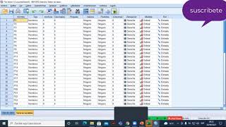 Recodificación y agrupación de variables SPSS [upl. by Igig356]