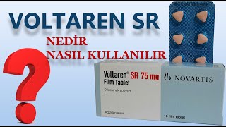 VOLTAREN SR TABLET Nedir Niçin Kullanılır Nasıl Kullanılır Yan Etkileri Nelerdir [upl. by Steddman]