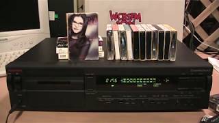 Nakamichi Cassette Deck 2 review amp cassingles demo [upl. by Yelsnya]