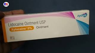 Xylocaine 5 Ointment  Lidocaine Ointment  Xylocaine 5 Ointment Uses Benefits Dosage Review [upl. by Gurtner]