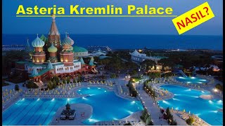 Asteria Kremlin Palace  ANTALYA ll Otel nasıl ARALIK [upl. by Prisca]