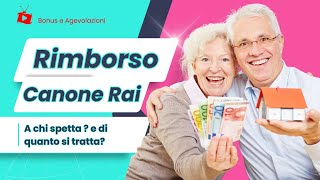 quotEsenzioni e Rimborsi Il Canone Rai per Anziani  Guida Completa e Moduli per il Rimborsoquot [upl. by Elocin]