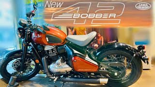 New Jawa Bobber 42 Bike Price Fetures Spefication launch 2024Full Details [upl. by Guinevere]