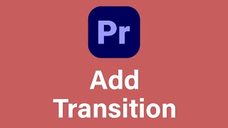 How to add transition  Premiere pro  More than 1 [upl. by Irep]