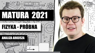 Matura z fizyki 2021  analiza arkusza próbnego [upl. by Etsirk520]